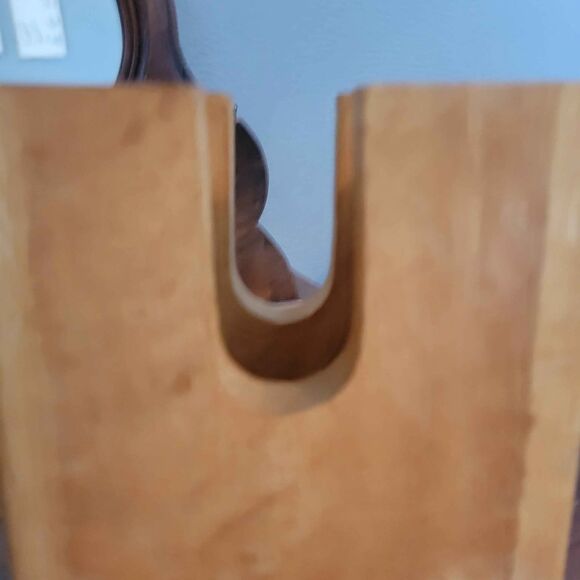 The Bagel Slicer Wood Great Lakes Design - Picture 3 of 7